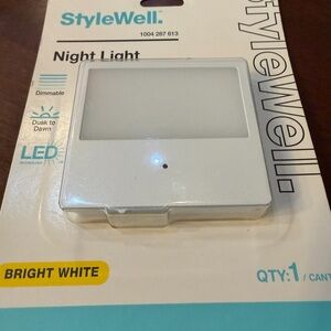 STYLEWE White LED Night Light